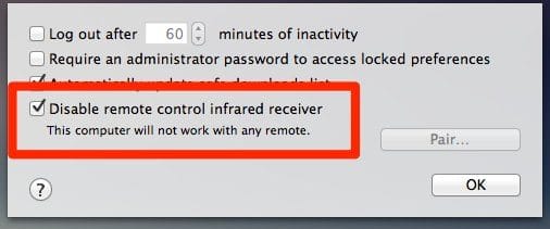 Mac OS X System Preferences Advanced