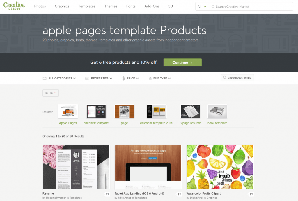 Apple pages template Photos Graphics Fonts Themes Templates Creative Market