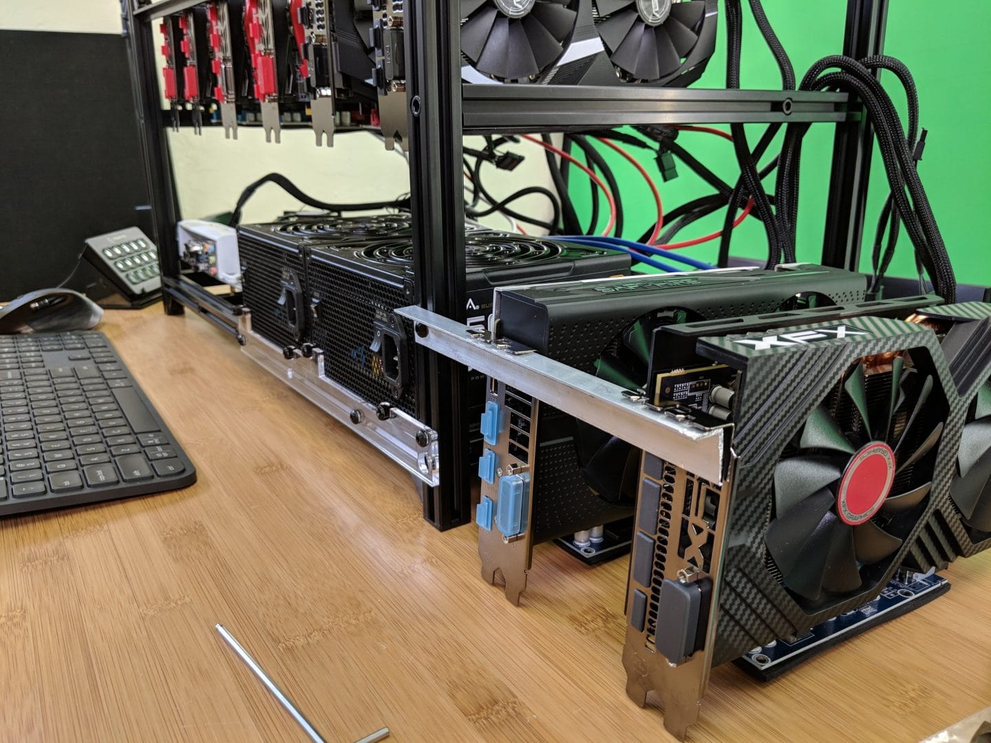 6 GPU Ethereum Mining Rig Upgrade to 8 GPUs Live Stream