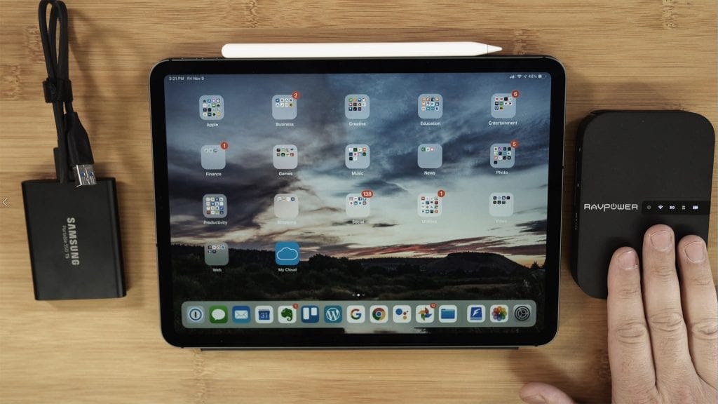 Connect Any Hard Drive to an iPad Pro 2018