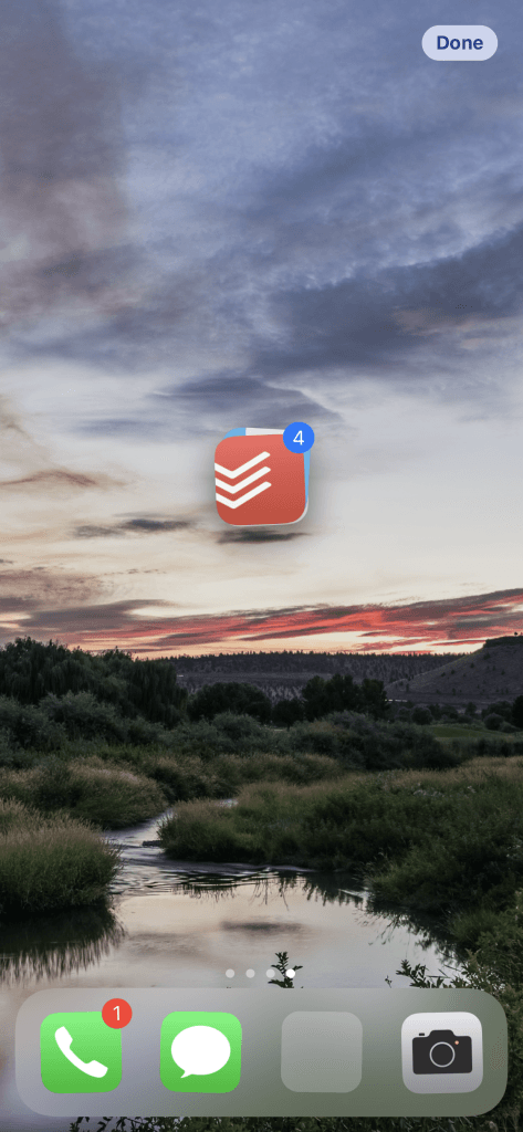 Moving Multiple Apps at once on an iPhone.