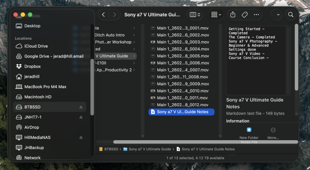 How to Add a “New Markdown Notes File” Shortcut to Finder on macOS