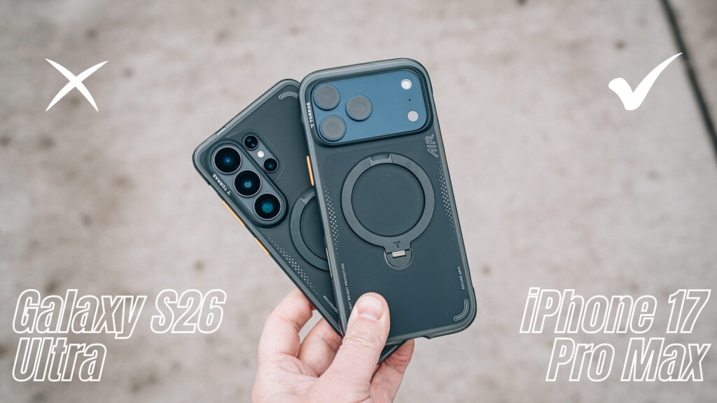 Galaxy S26 Ultra vs iPhone 17 Pro Max