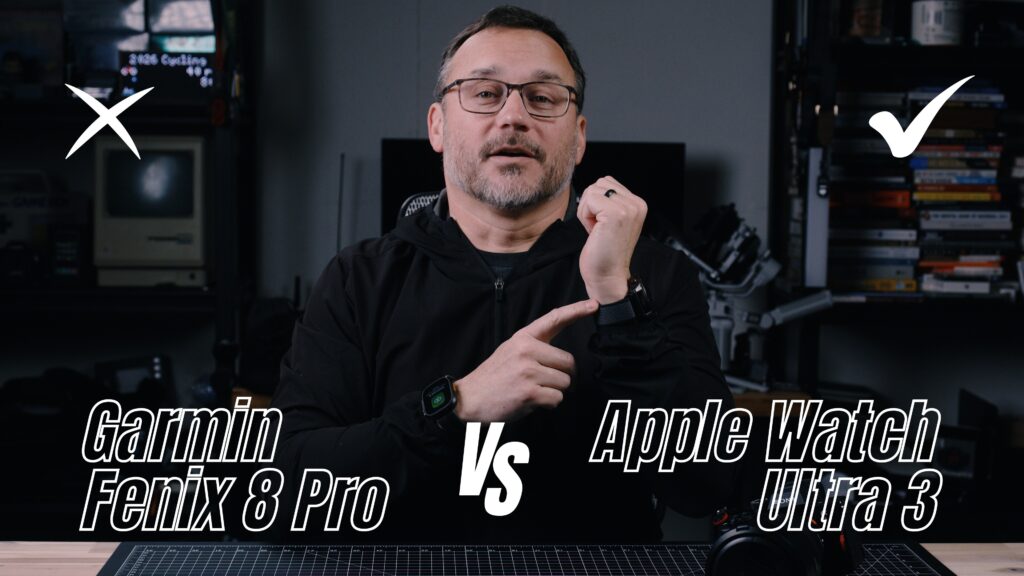 Garmin Fenix 8 Pro Amoled vs Apple Watch Ultra 3
